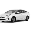 Mô hình xe ô tô hybrid Toyota Prius prime 2018 ( đã qua sử dụng)