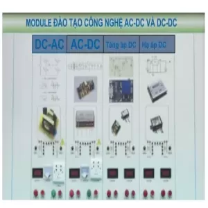 Mô đun đào tạo công nghệ AC/DC và DC/DC